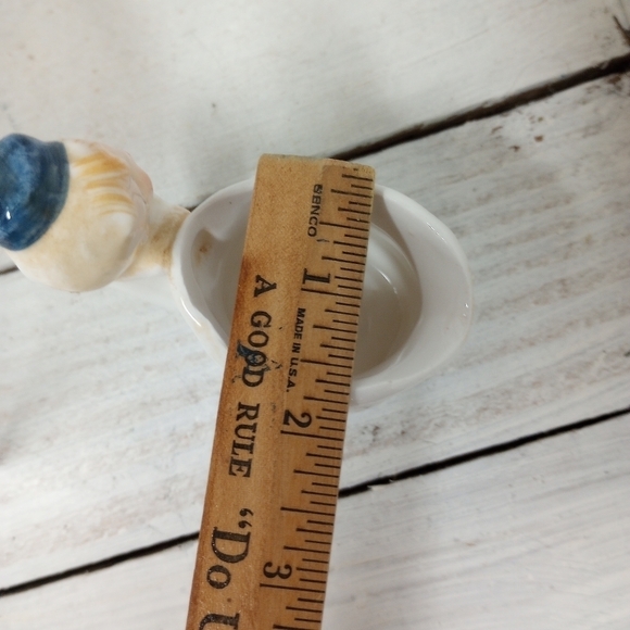 Vintage Enesco Mini Dutch Boy & Girl Creamer & Sugar Bowl E-5817. - Picture 8 of 11